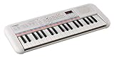 Yamaha Remie PSS-E30 Mini Keyboard, weiß – Kompaktes, tragbares Keyboard für Kinder mit Mini-Tastatur und tollem Klang – Mit Mini-Kopfhö
