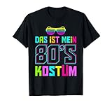 80er Jahre Motto Party 80s Kostüm - I love the 80s T-S