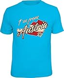 T-Shirt Herren in HELLBLAU - Österreich - I´m from Austria - XXL (Hellbau, X-Large)