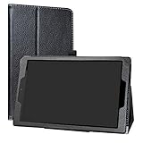 Labanema Odys ACE 10 & Maven G10 Hülle, Slim Fit Folio PU Leder dünne Kunstleder Schutzhülle Cover Schale Etui Tasche für Odys ACE 10 & Maven G10 10,1 Zoll Tablet - Schw