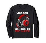 Jordan - Gaming Is My Life - Personalisiert Lang