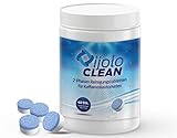 Reinigungstabletten Kaffeevollautomaten 2-Phasen tabs 40 Stück á 3,5g von ijoloClean® Reinigungs Tabs made in Germany !Kompatibel mit Jura, Siemens, Melitta, WMF, S