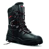 ELTEN Arborist GTX S3 CI Herren Sicherheitsschuhe, Arbeitsschuhe, Forststiefel, Zertifiziert nach EN ISO 20345 : S3 CI,Schutzniveau 2 (24m/sek), Stahlkappe, Gore-Tex, (Schwarz), EU 47