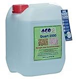 AGO® Quart 2000 Grünbelag Entferner Chlor- und Säurefrei I 10L Flechten und Algen Entferner Konzentrat für 2000qm F