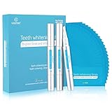 White Stripes, Kastiny 56PCS Zähne Bleaching Stripes und 3 Zahnaufhellung Stift, Nicht Empfindlich Teeth Whitening Kit mit Minzgeschmack, für Zahnweiß