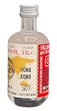 Exklusiver FLIGHT MODE GIN Hong Kong Edition Miniatur | 50ml | Ingwer und Galgant | mit frischen Noten von Lemongrass und L