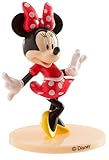 dekora 347174 Disney Minnie Mouse Tortenfigur aus PVC-9 cm, Mehrfarbig