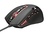 Trust Sikanda GXT 164 MMO RGB LED Gaming Maus (5000 DPI, 12 programmierbare Tasten, anpassbare LED-Beleuchtung, Onboard-Speicher)
