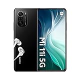 Xiaomi Mi 11i 5G Smartphone + Kopfhörer (6,81' AMOLED + AdaptiveSync, 8+256GB, 108MP OIS Triple-Front + 20MP Frontkamera, Dual-5G SIM, Android 11.0, MIUI 12.5) Schwarz - [Exklusiv bei Amazon]