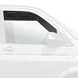 HKG Lüftungsgitter passend für alle T4 Busse ab Bj. 1990-2003, Aluminium, integriertes Insektennetz, Schw