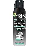 Garnier Men Magnesium Ultra Dry 72h Antitranspirant Spray 150