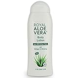 Royal Aloe Vera Body Lotion mit Ginko, Ginseng, 60% Bio Aloe Vera, Körper Lotion (1)