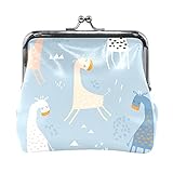 Kuss Lock Geldbörsen Giraffe Schlanke Hals Geldbörsen Für Mädchen Mit Kuss Lock Verschluss Verschluss Geldbörse Für Frauen Mädchen 4,5x4,1 Z