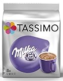 Tassimo Kapseln Milka, 40 Kakao Kapseln, 5er Pack, 5 x 8 Getränk