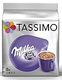 Tassimo Kapseln Milka, 40 Kakao Kapseln, 5er Pack, 5 x 8 Getränk