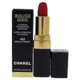 Rouge Coco Lipstick 480-Corail Vibrant 3,5 G