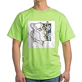CafePress Sherlock Holmes – leichtes T-Shirt aus Baumwolle Gr. M, grü