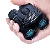 40x22 HD Leistungsstarke Ferngläser 2000m Langer Reichweite Folding Mini Teleskop BAK4 FMC Optik für Sport Outdoor Camping Reise (Color : A)