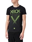 Xbox Faded X Herren-T-Shirt Schwarz XL | Gamer T, Geburtstagsgeschenkidee für M