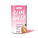 GymQueen Slim Queen Abnehm-Shake 420g, Peanut Butter and Chocolate, Diät-Shake zum einfachen Abnehmen, Mahlzeitersatz mit Vitaminen und Nährstoffen, 250 kcal pro Portion & ohne Zucker-Z