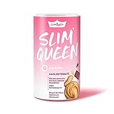 GymQueen Slim Queen Abnehm-Shake 420g, Peanut Butter and Chocolate, Diät-Shake zum einfachen Abnehmen, Mahlzeitersatz mit Vitaminen und Nährstoffen, 250 kcal pro Portion & ohne Zucker-Z