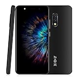 XGODY Android 8.1 Smartphone ohne Vertrag, Dual SIM 3G Handy, 5 Zoll Display, 5MP Vordere Kamera 5MP Rückkamera, 2500mAh Akku, Quad Core, 1GB RAM + 8GB ROM, Gesichts-ID (Schwarz)