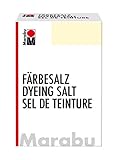 Marabu 17400000000 - Fashion Color Färbesalz, 1000 g, sorgt für eine gleichmäßige Färbung, verklumpt nicht und löst sich schnell und rück