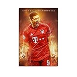 QIFJ Robert Lewandowski Png DeviantArt Poster dekorative Malerei Leinwand Wandkunst Wohnzimmer Poster Schlafzimmer Malerei 12x18inch(30x45cm)