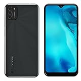 DOOGEE X93 3G Smartphone ohne Vertrag Günstig, 6,1'' Waterdrop HD+ Bildschirm,Android 10 DUAL SIM Handy,Quad-Core 2GB RAM 16GB ROM,8MP Dreifache Kamera,GPS, Gesichts Entsperrung 4350mAh Akku Schw