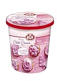 RUF Cake Cream Rosa Himbeer Geschmack für 12 Cup Cakes oder 1 Torte, 400 g