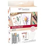 Tombow ABT Dual Brush Pen Watercoloring Set Nature von May & Berry WCS-NAT