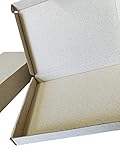Gras Großbrief Karton 230 x 160 x 20 mm Kartonage Schachtel aus 30% Grasanteil 70 % Recycling von dimapax (200)
