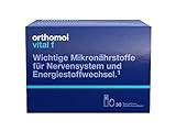 Orthomol vital f 30 Trinkampullen & Kapseln - Vitamin Komplex im Trinkfläschchen für Frauen bei Müdigkeit & Erschöpfung