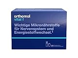 Orthomol vital f 30 Trinkampullen & Kapseln - Vitamin Komplex im Trinkfläschchen für Frauen bei Müdigkeit & Erschöpfung