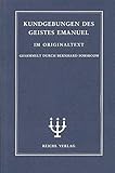 Kundgebungen des Geistes Emanuel, Band II: Aus den Jahren 1897 bis 1905