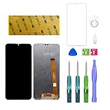 LWMTT Display für Samsung Galaxy A20e A202 2019 5,8 'Schwarz, Ersatz Touch Digitizer LCD Display + Komplettes Reparatur Tool Kit + Gehärtete Hartglasscheib