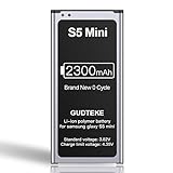 ZMNT 2300mAh Akku für Samsung Galaxy S5 Mini Verbesserter 2300mAh-Lithium-Ionen-Akku Ersatz für Samsung S5 Mini Interner Akk