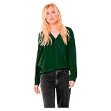 JdY Damen JDYAROS L/S Shirt WVN NOOS Bluse, Forest Night, 32