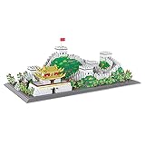 GFDGDS 3D-Diamant-Nano-Bausteine ​​Spielzeug Mini DIY Mikro-Architektur Weltberühmte Chinesische Mauer Modell Für Kinderbau Bildungsgeschenk