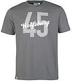 Kappa T-Shirt VFL Wolfsburg Unbranded 45 Grau, Grau, M