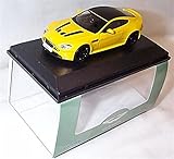 spining Oxford Aston Martin Vantage S Sunburst Yellow Car 1:43 Dicast-M