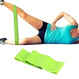 LahAd GymnastikbäNder Yoga GüRtel Fitness Wiederstandsbaender StrechbäNder Fitness Yoga Band YogagüRtel Damen Fitness Pilates-Widerstands-Fitnessband Green,500