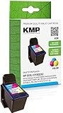 KMP Tintenpatrone Kompatibel mit HP 22 XL Farbig für HP Deskjet D1360/D1500/D2360/D2460/3920/3940/F380/F2180/F4180, Officejet 4315/4355/5605/5610/5615, PSC1402/1410/1415/1417