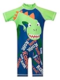 Harry Bear Jungen Badeanzug Dinosaurier Blau 104