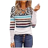 XTBFOOJ Blusenshirt Damen Sommer Tunikabluse Bluse Lange Tun Sommer Spitze Oberteile Hemdbluse Lang Tops Teenager Mädchen Crash Blusen Made In Italy Tunika Bluse TrompetenäR