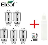 5 x eleaf GS Air Pure Cotton 0,75ohm Eleaf GS Air 2 Verdampferköpfe 0.75 Ohm 5er Pack