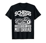 Scheiss aufs pferd echte prinzen kommen mit dem motorrad T-S