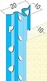 1105 Putzlehre Putzstärke 10 mm PROTEKTOR 250cm 50 Stück