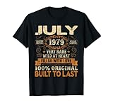 Juli 1979 Limited Edition Vintage 42. Geburtstag 42 Jahre alt T-S