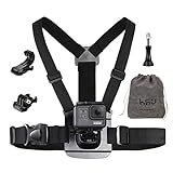 HSU Brustgurt Halterung Brusthalterung Chest Mount mit J-Haken Zubehör Set Kompatibel für G